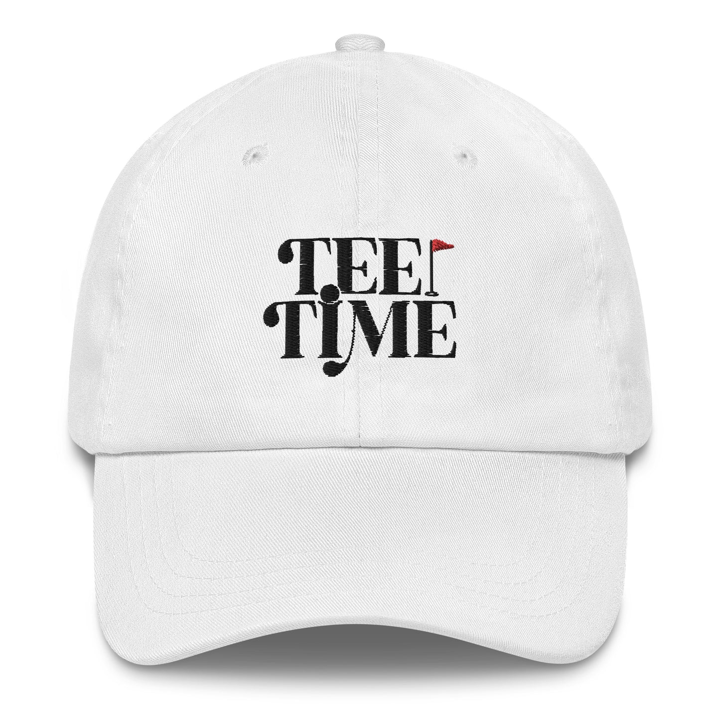 Tee Time Embroidered Dad Hat