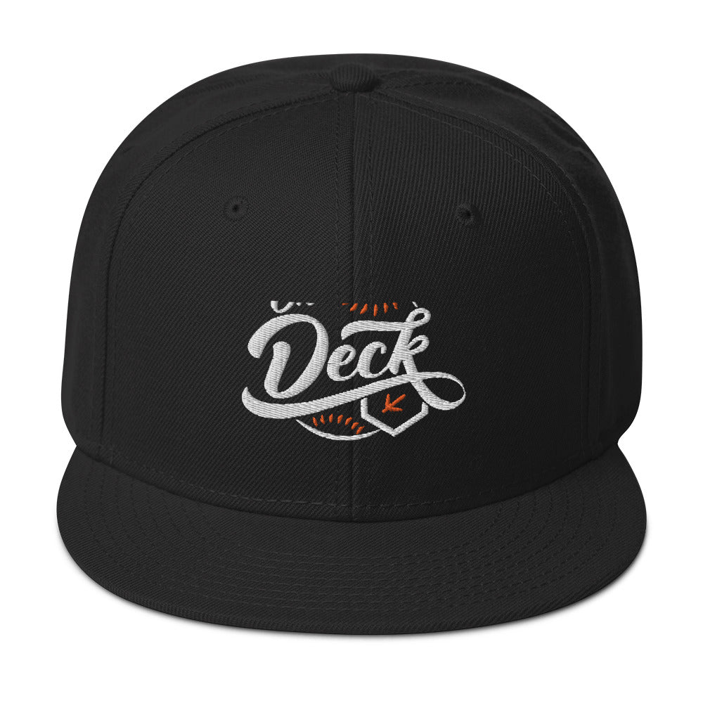 On Deck Embroidered Snapback Hat