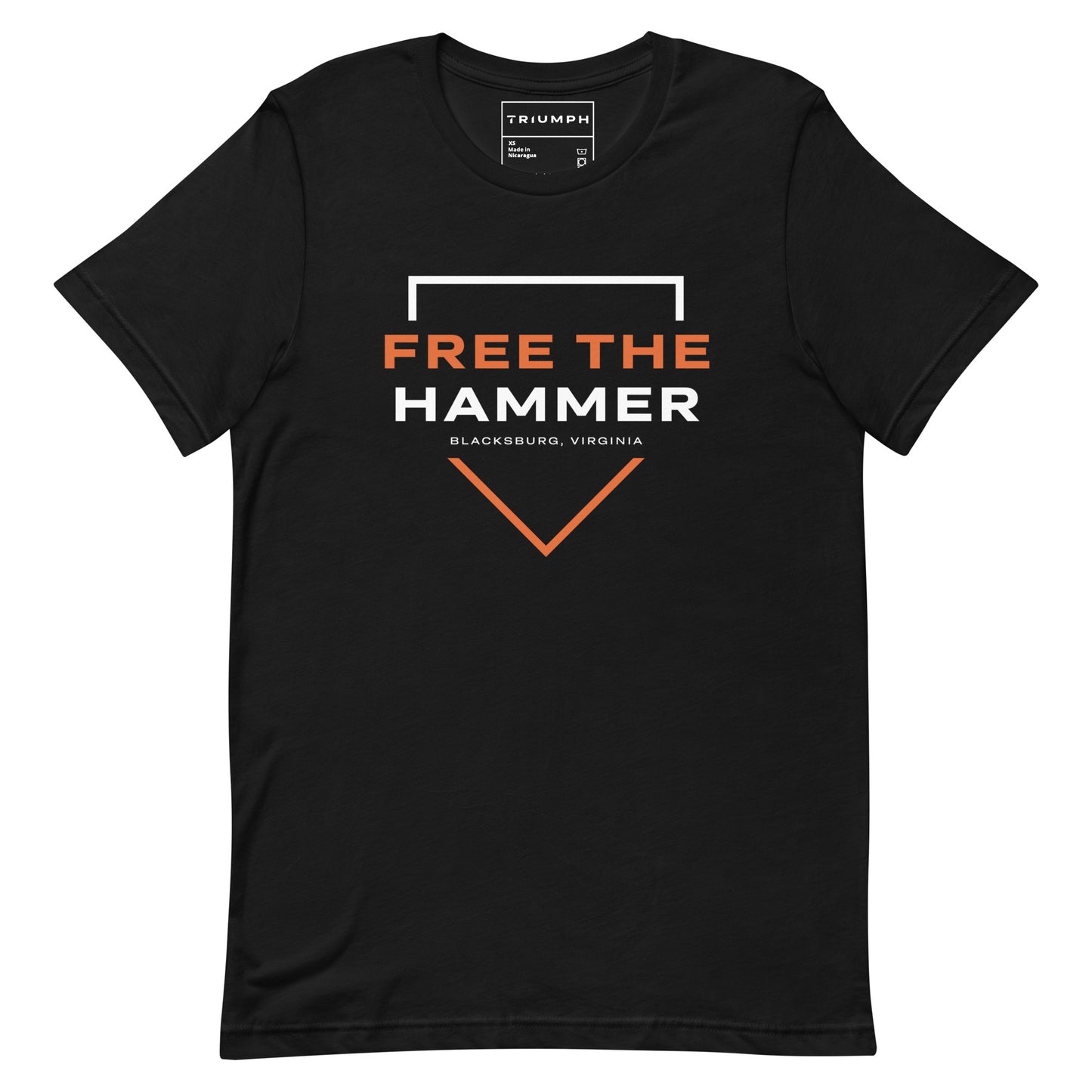 Free The Hammer Home Plate T-Shirt