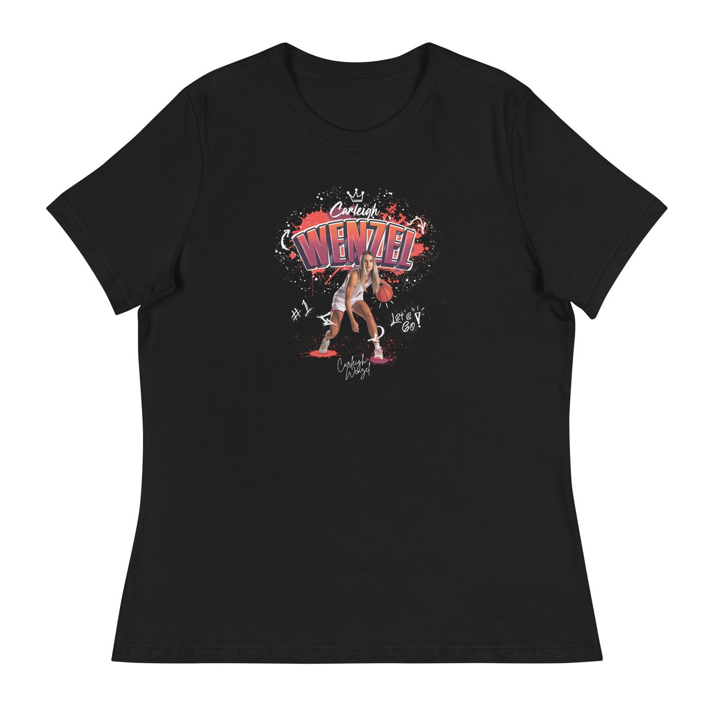 Carleigh Wenzel Graffiti Women's Relaxed T-Shirt